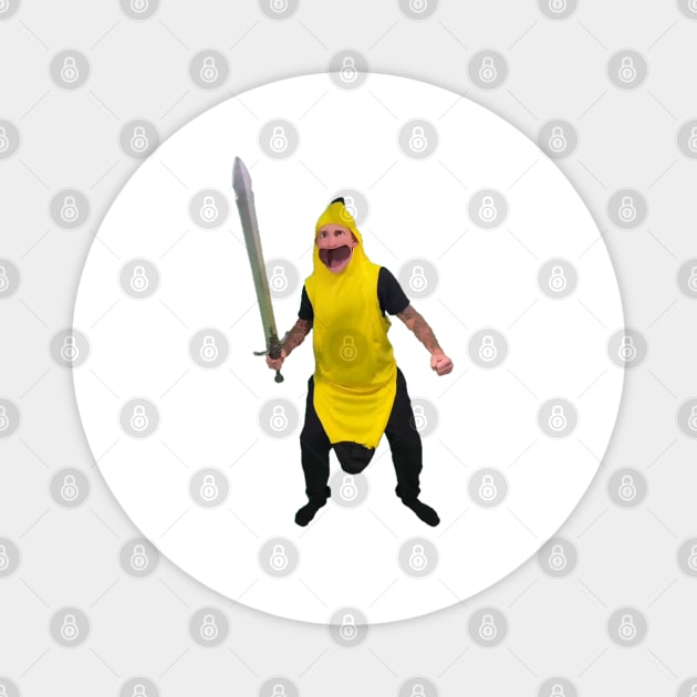 Mr. Talalaa - Banana Character Magnet by MrTalalaa